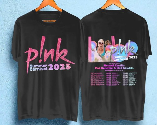 Vintage P!nk Summer Carnival Tour 2023 Sweatshirt, Summer Carnival Tour Sweatshirt, Vintage P!nk Tshirt, Music Sweatshirt, Gift For Fan