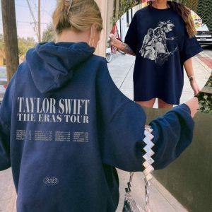 The Eras Tour 2023 2 sides Shirt, Taylor’s Version Tshirt, The Eras Tour 2023 Sweatshirt, Taylor Retro Concert Hoodie Shirt