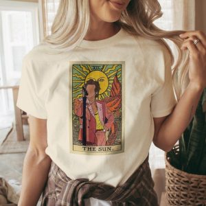 Harry Styles The Sun Tarot Card T Shirt, Vintage Retro T Shirt, Vintage Crewneck Shirt, Vintage Tarot Card T Shirt, Funny Harry Styles Shirt