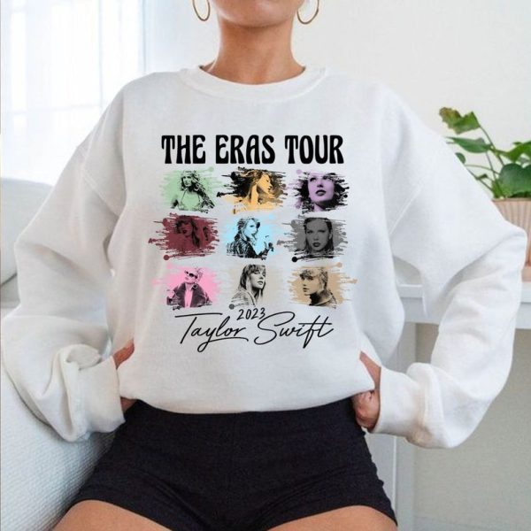 The Eras Tour Vintage Shirt, 2 Side Taylor’s Version T-Shirt, The Eras Tour 2023 Shirt, Swiftie Fan, Taylor The Eras Tour Shirt, retro shirt