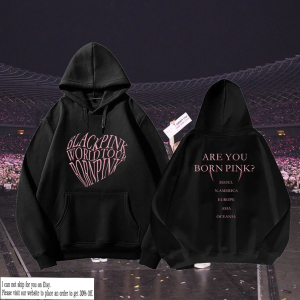 Black Pink Born Pink World Tour 2023 Hoodie, Black Pink World Tour Hoodie, Blackpink Concert, Pink Venom, Kpop Lover Shirt