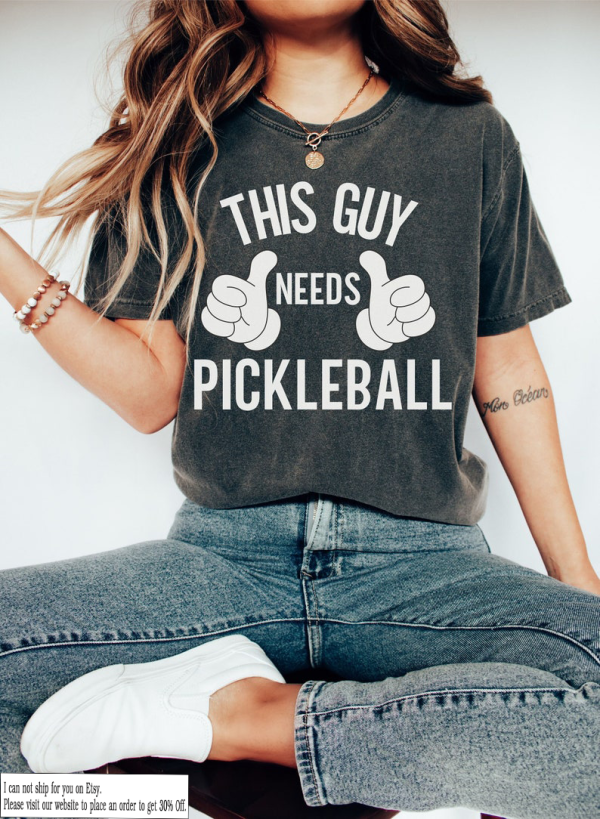 Pickleball Player Shirt | Funny Pickleball T-Shirt | Cute Pickleball T-Shirt For Husband | Pickleball Gift For Men Shirt.