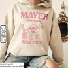 John Mayer Music Shirt, John Mayer Solo Tour Sweatshirt, John Mayer Solo Tour 2023 Vintage Retro Graphic Tee Music Unisex Gifts Fan Hoodie