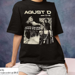 Vintage Agust D Tour 2023 Shirt-Yoongi kpop shirt-vintage shirt-kpop merch-kpop shirt