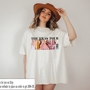 The Eras Tour T-Shirt | Fan Made Merch | Swiftie Gift | Midnights | Reputation | Lover | 1989 | Speak Now