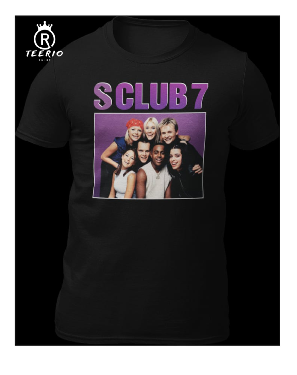 Retro Vintage S Club 7 T-Shirt