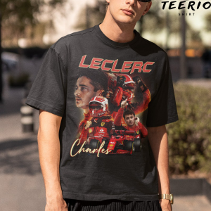 90s Vintage Charles Leclerc Scuderia Ferrari Shirt