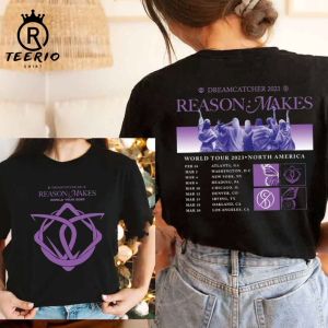 Dreamcatcher Reason Makes World Tour 2023 T-Shirt