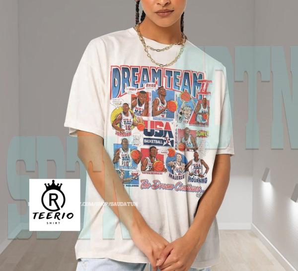 Vintage Dream Team (1992) NBA Unisex Tee Shirt