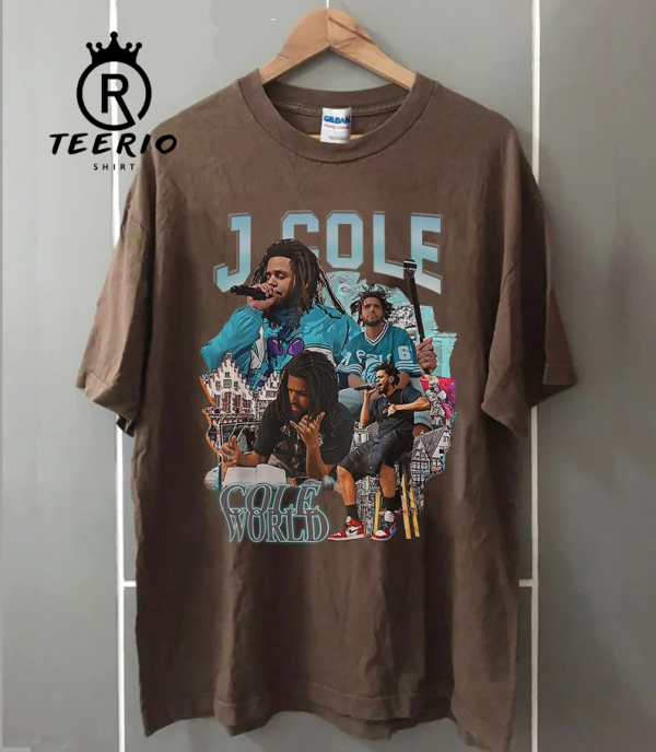 Vintage J Cole Shirt, Rapper Shirt