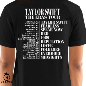 Two Sided Taylor Eras Tour Shirt