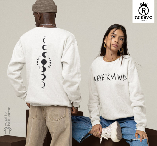 Nevermind Sweatshirt, Park Jimin Tattoo Sweatshirt