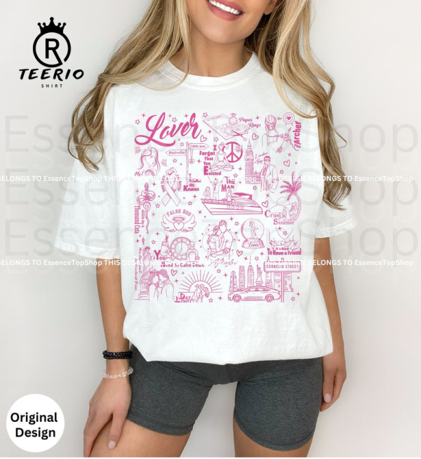 Lover Shirt, Lover Merch Comfort Colors Tee Shirt