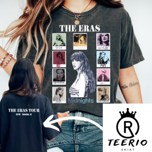 Taylor’s Custom Swiftie Merch The Eras Tour Front and Back Polaroid Personalized Unisex T-Shirt