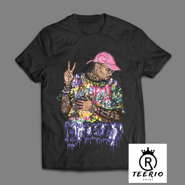 Custom Chris Brown Graphic T-shirt