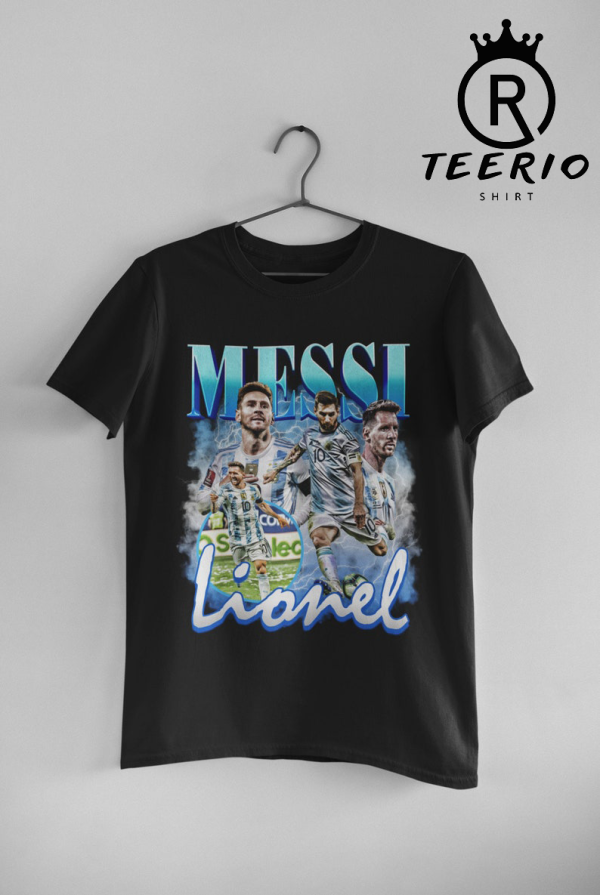 Lionel Messi Vintage Bootleg Shirt