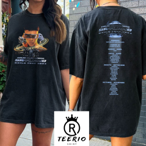 Retro Rauw Shirt, Saturno 2023 World Tour Free Shipping Sweatshirt