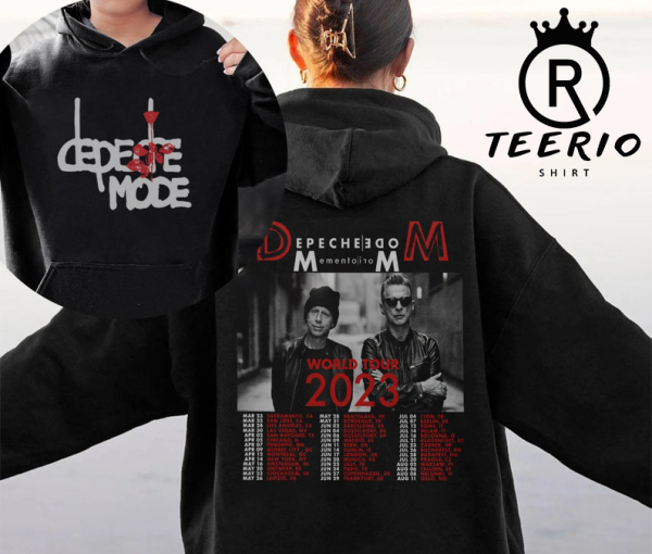 Depeche Mode Band Tour 2023 Shirt