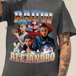 Rock Music Rauw Alejandro Word Tour 2023 Simple T-Shirt