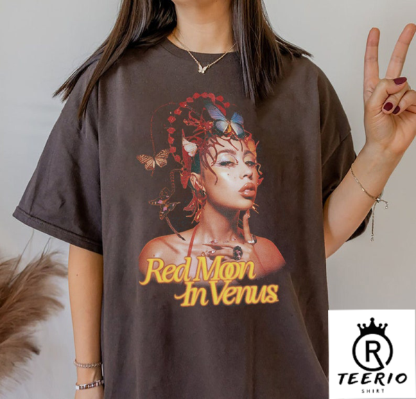 Red Moon In Venus Shirt