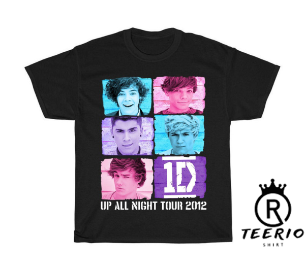 One Direction Up All Night Tour Shirt