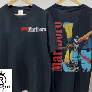 Vintage 80s Marlboro Cowboy T-shirt