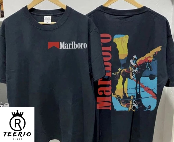 Vintage 80s Marlboro Cowboy T-shirt