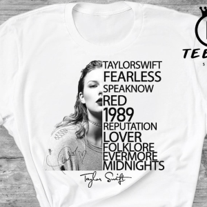 Taylor Swift Album Name Shirt