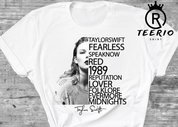 Taylor Swift Album Name Shirt