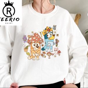 Bluey Family Sweatshirt, Bluey and Bingo Sweatshirt, Chili Mum Sweatshirt, Cool Mom Sweatshirt, Cute Mum Hoodie, Mother Love Sweatshirt