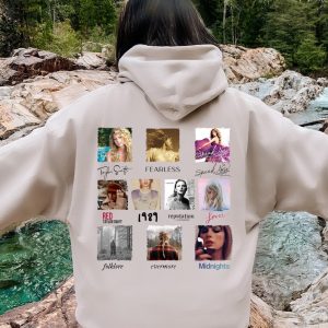 Taylor Swift Album Hoodie