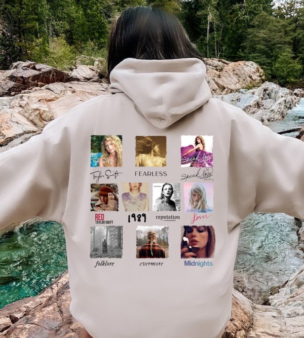 Taylor Swift Album Hoodie