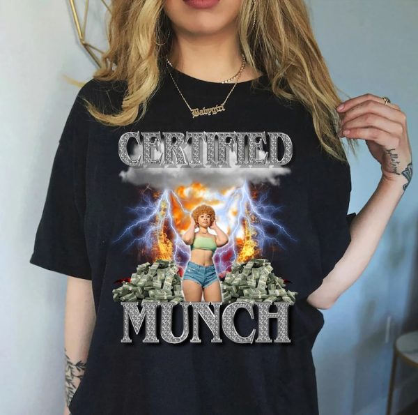 Certified Munch T-Shirt, Ice Spice Certified Munch T Shirt, Ice Spice Shirt