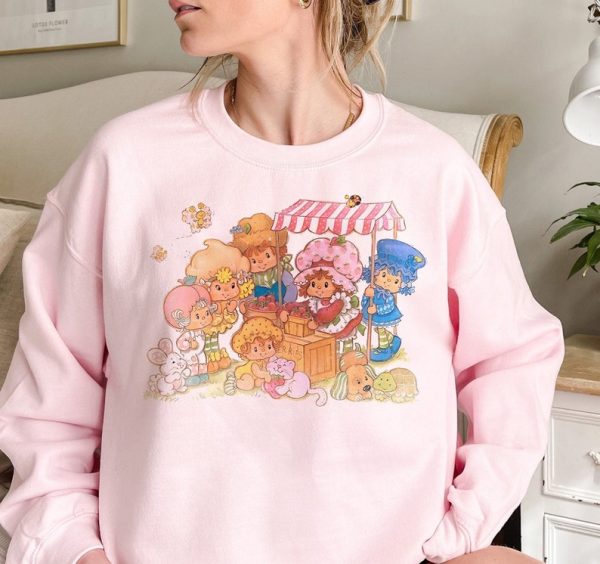 Life Is Delicious Shirt, Vintage Strawberry Sweatshirt