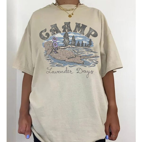 CAAMP Lavender Days Vintage Fall Tour Shirt, Lavender Days Tour Merch Tee Shirt