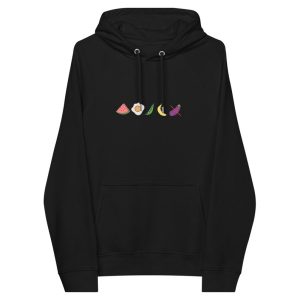 Watermelon Eggs Peas Bananas Hoodie