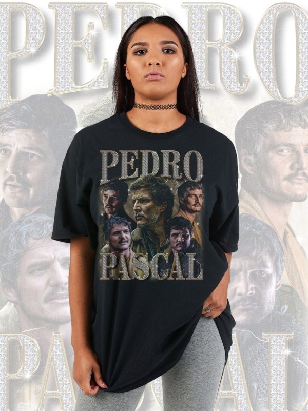 Pedro Pascal T-shirt, Pedro Pascal 90s Vintage Shirt