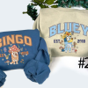 Muffin Cupcake Heeler Shirt, Bluey and Bingo Sweatshirt, Y2k Trending Sweatshirt