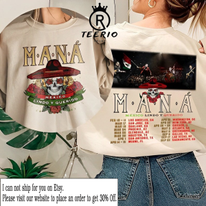 México Lindo Y Querido Tour Shirt, Music Tour 2023 Shirt, Maná México Lindo y Querido Tour 2023 Shirt