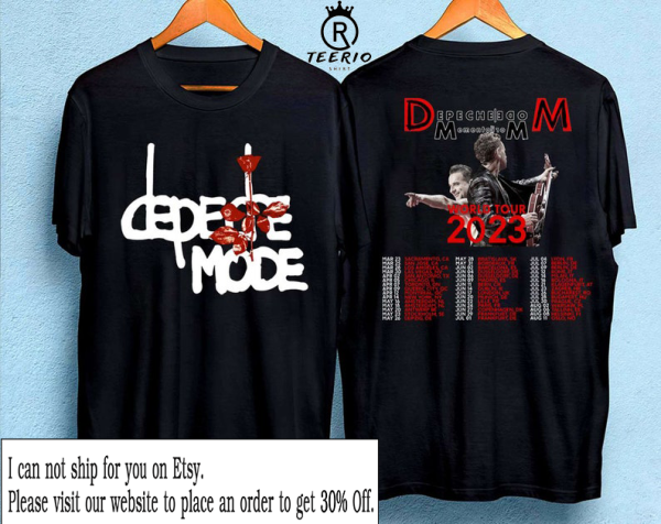 Depeche Mode Memento Mori Tour 2023 Two Sides Sweatshirt