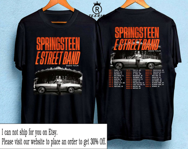 Vintage Bruce Springsteen And The E Street Band Tour 2023 Sweatshirt