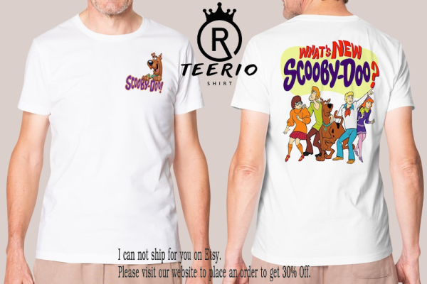 What’s New Scooby Doo T-shirt | Funny Halloween Shirt | Cartoon Network Shirt | Scooby Doo Retro Shirt | Disney Unisex Crewneck T-shirt