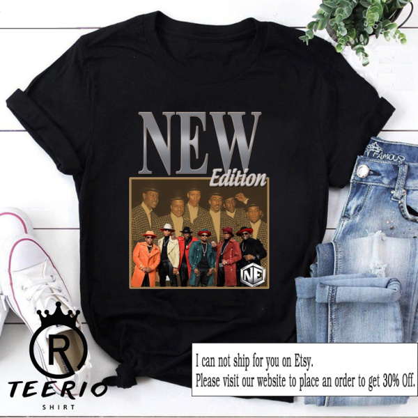 New Edition Band Homage Shirt, New Edition Band Fan Shirt, New Edition Tour Shirt