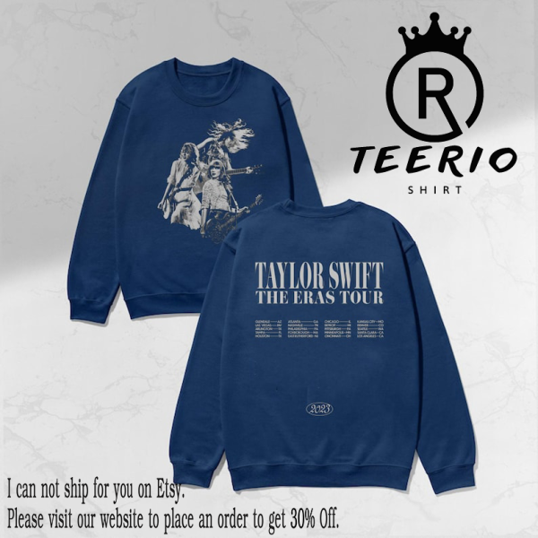 The Eras Tour 2023 2 sides Shirt, Taylor’s Version Tshirt