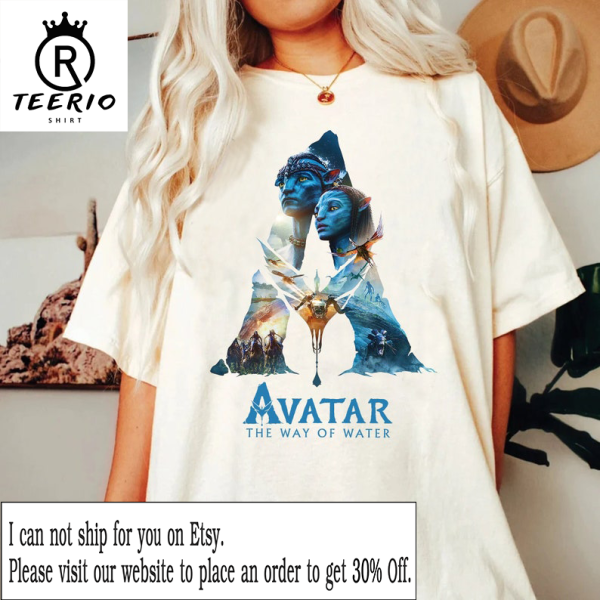 Vintage Avatar The Way Of Water Shirt, Pandora Forest Shirt, Avatar Movie Shirt