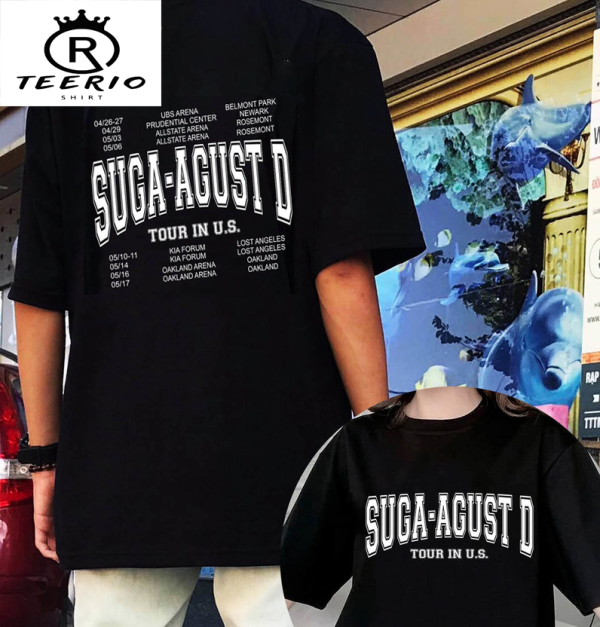 Agust D Shirt, Agust D World Tour Shirt