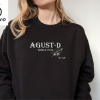 Agust D Shirt, Agust D World Tour Trendy Unisex Tee Sweatshirt