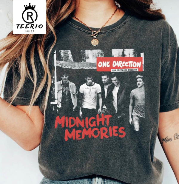 One Direction Midnight Memories Summer Cool T-Shirt