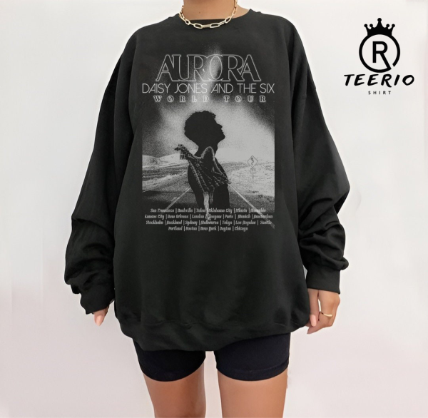 Aurora World Tour Band Bookish Merch Sweatshirt