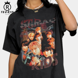 Stray Kids Boy Band Kpop Vintage Bootleg Unisex T-Shirt